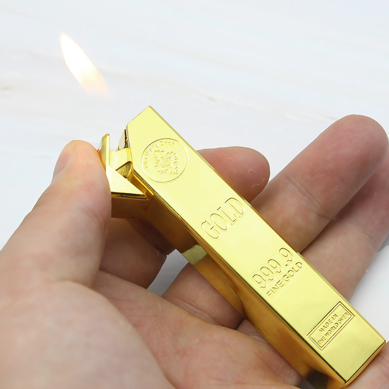 Gold Brick Lighter