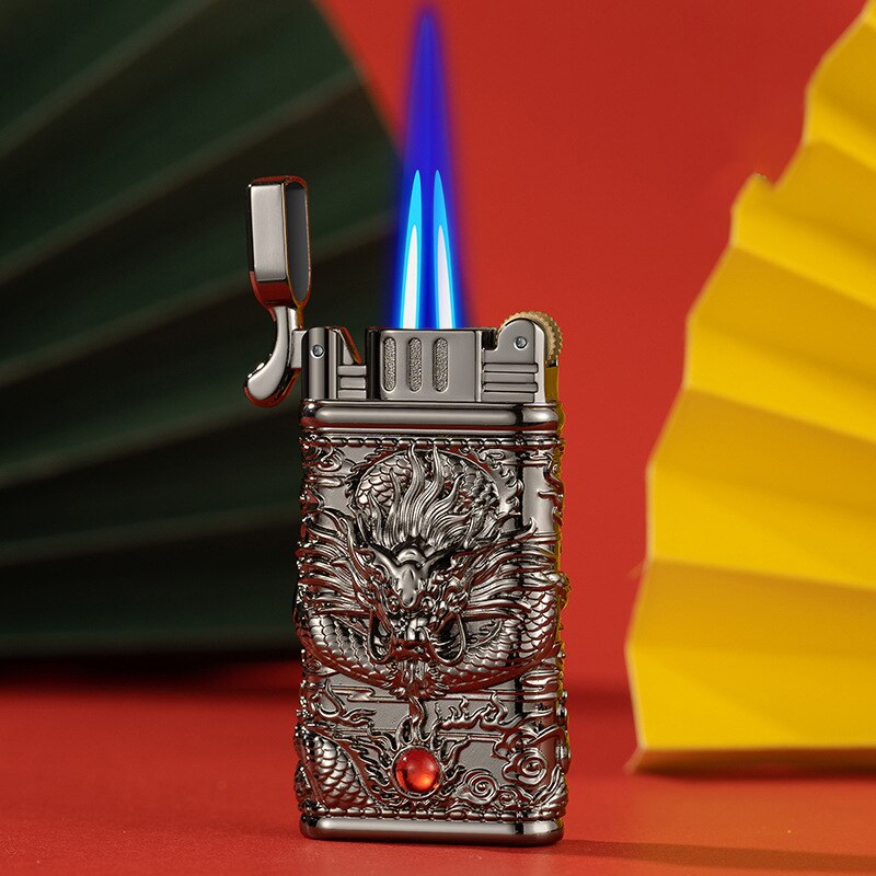 Gemstone Dragon Torch